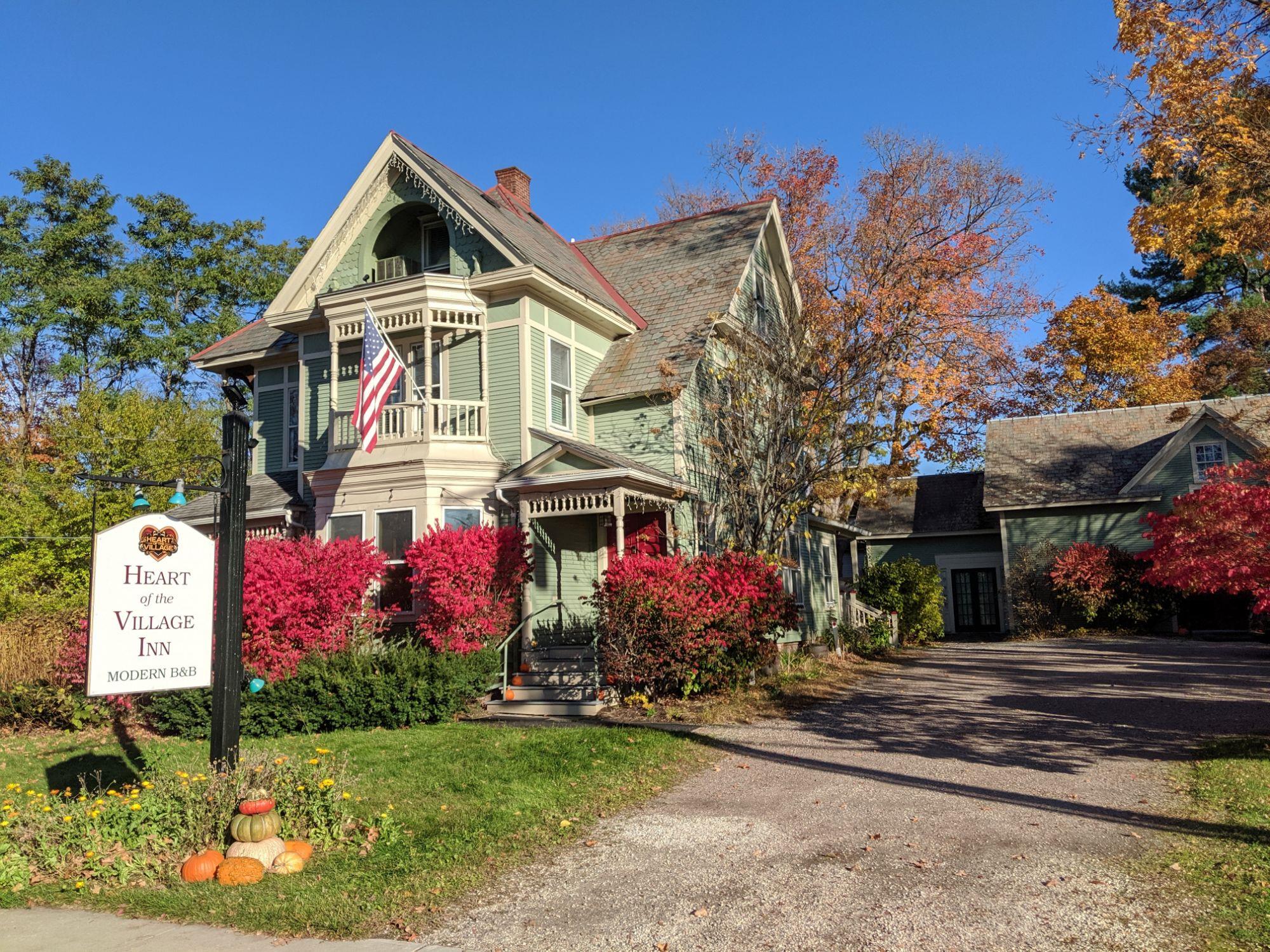 Official Website: Heart Of The Village Inn B&B Shelburne VT